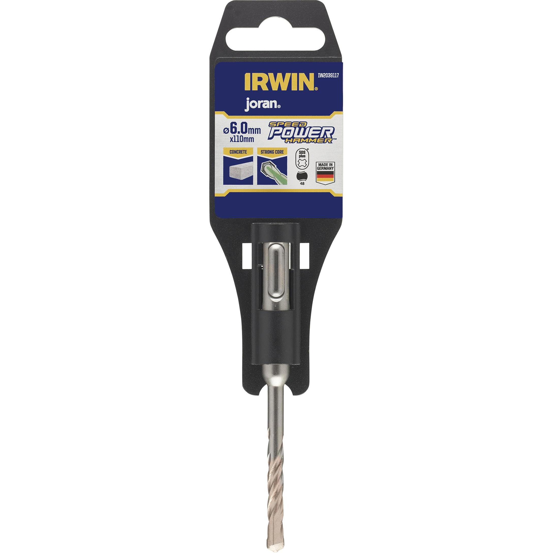 MGA, Punta da trapano, IRWIN WIERTŁO DO BETONU SDS PLUS 6 x 160 mm (6 millimetri)