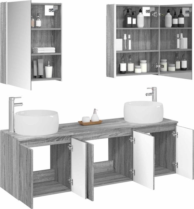 Produktbild vidaXL Badezimmerschrank-Set
