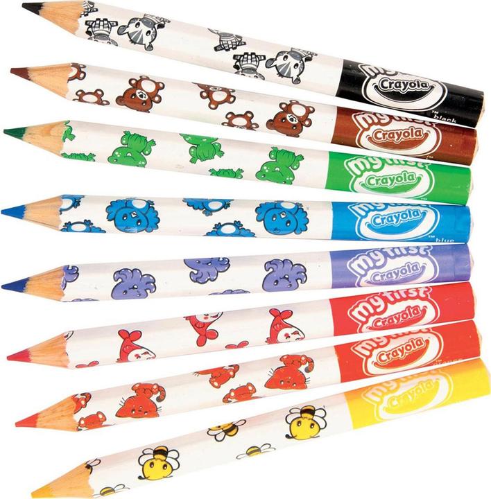 Actual product image Crayola Coloured pencils (8x)