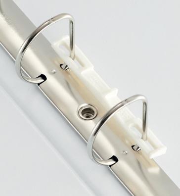 Actual product image Kolma Show book Vario A4 XL 4 rings filling height 4.5 cm white (A4, 68 mm, 1 Piece)