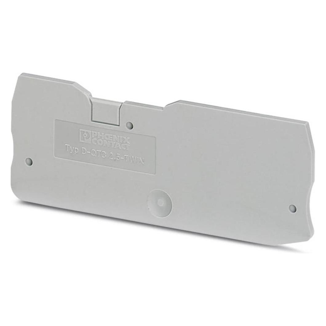 Phoenix Contact D-QTC 2,5-TWIN, Elektronikkabel + Stecker, Grau