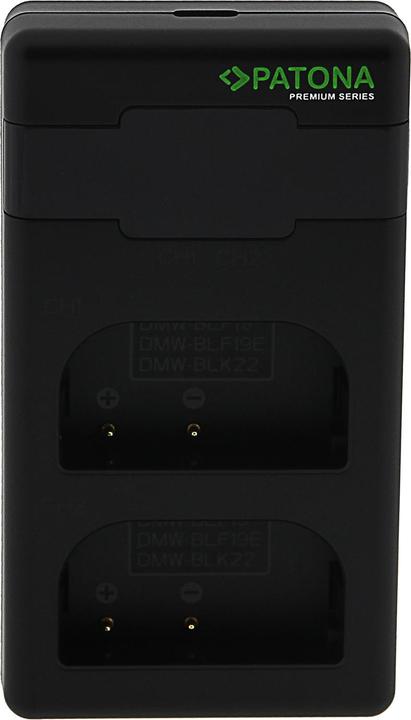 Produktbild Patona Premium Twin Charg Pana DMW-BLF19 (Kamera Akku Ladegerät)