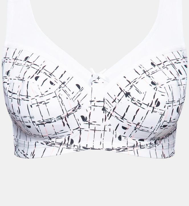 Actual product image Ulla Popken Abstract Harmony Relief Bra (85 D)