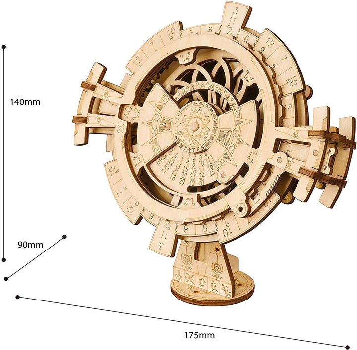 Produktbild Rokr Perpetual Calendar 3D-Holzbausatz