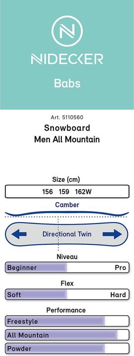 Image du produit Nidecker Babs (162)