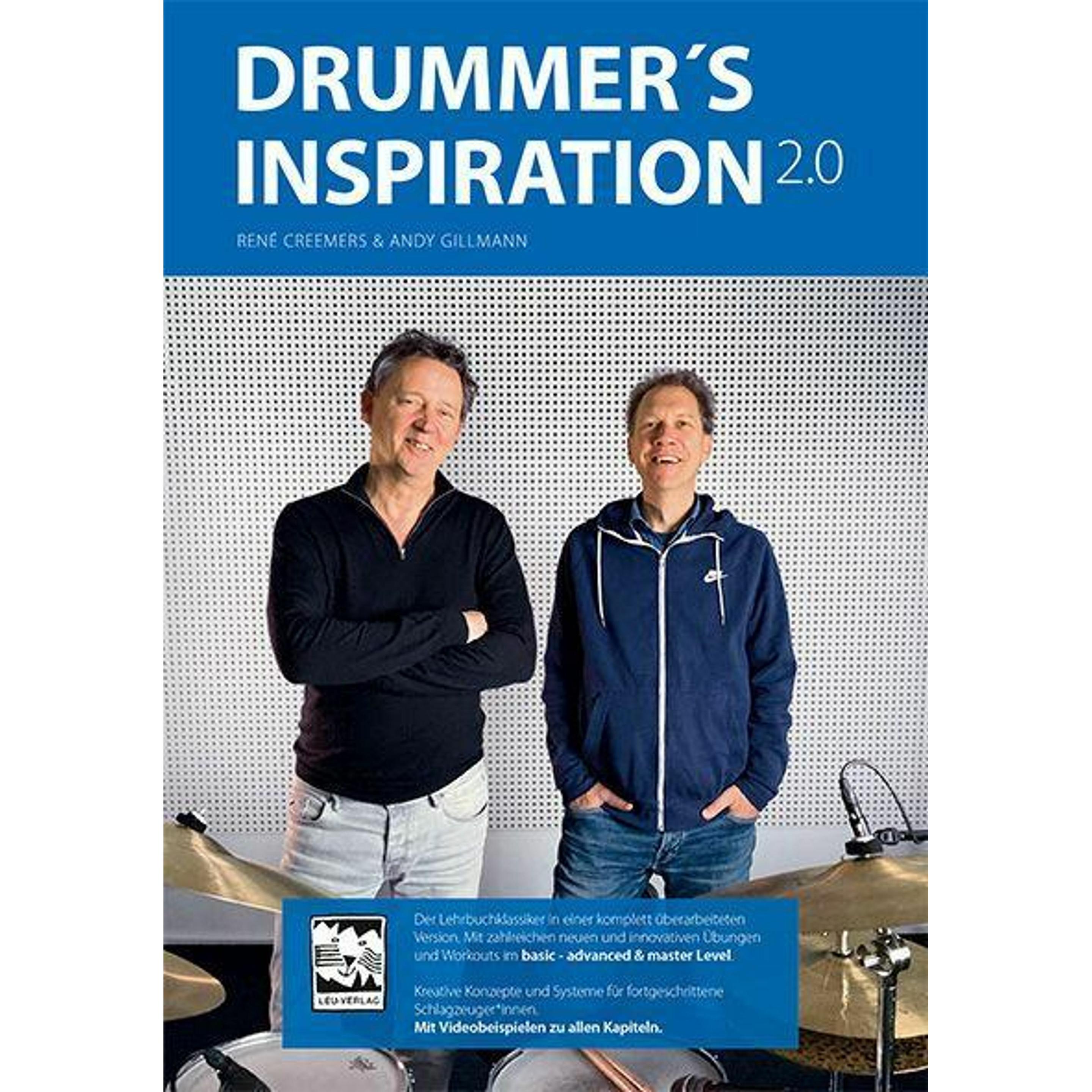 Drummers Inspiration 2.0, Fachbücher von René Creemers, Andy Gillmann