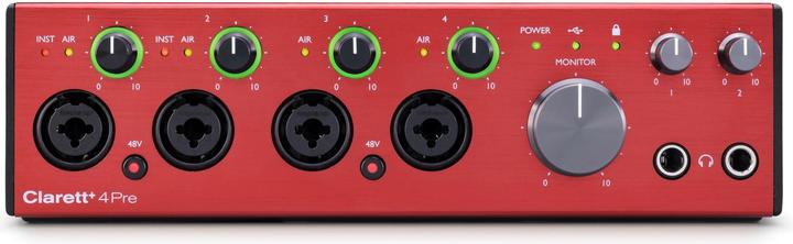 Actual product image Focusrite Clarett+ 4Pre USB -????nikortti USB-v??yl????n (USB)