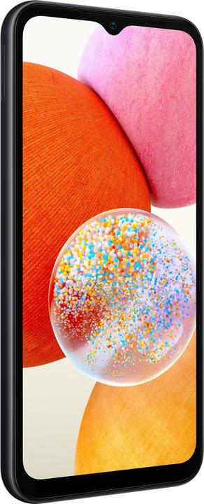 Actual product image Samsung Galaxy A14 LTE (128 GB, Black, 6.60", Hybrid Dual SIM, 4G)