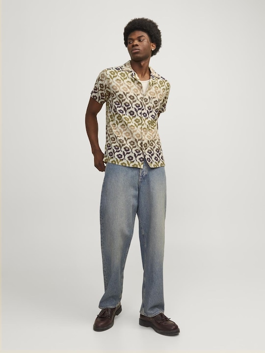 Immagine prodotto Jack & Jones Jprbluflores Print Shirt S/S Ln (M)
