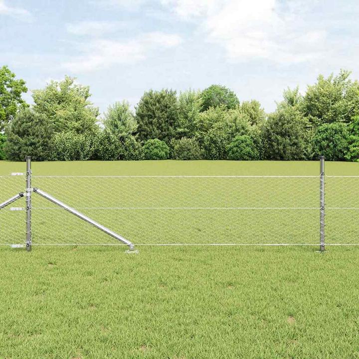 Produktbild VidaXL Verzinkter Zaun
