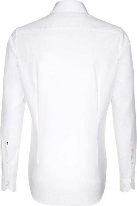 Immagine prodotto Seidensticker Camicia Slim Fit Kent ELA bianca non stirata (38)