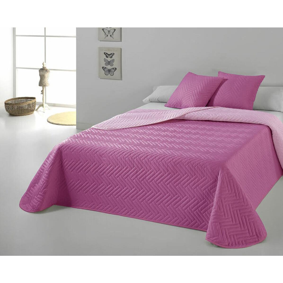 [n]fibrecare, Coperta, Steppdecke Hosteline VEGAS Violett Double size (3 Stücke) (230 x 260 cm)