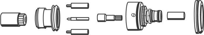 Produktbild Grohe Verlängerungsset 27,5mm, 1/2Zoll