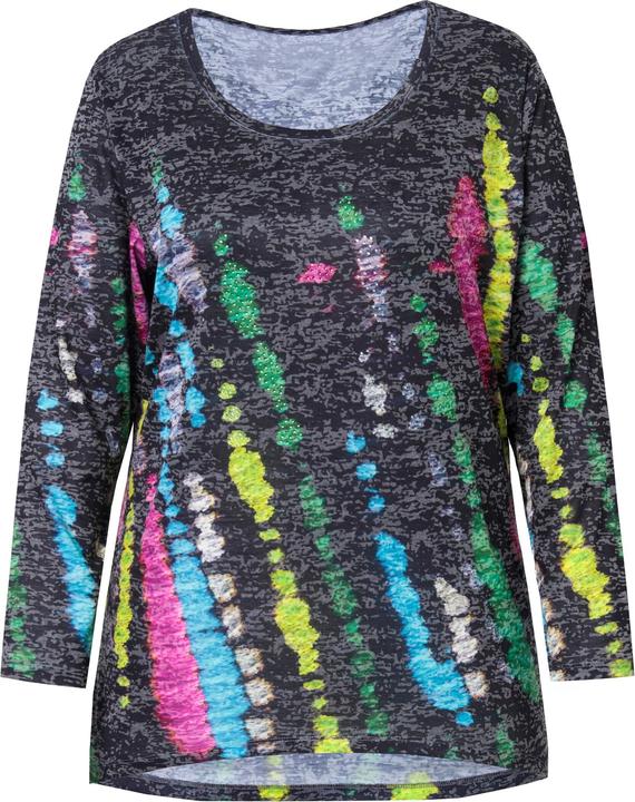 Produktbild Angel of Style T-Shirt, A-Linie, Batik-Streifen, Langarm (54)