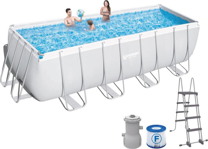 Image du produit Sundream Kit avec pompe et échelle (450 x 220 x 122 cm)