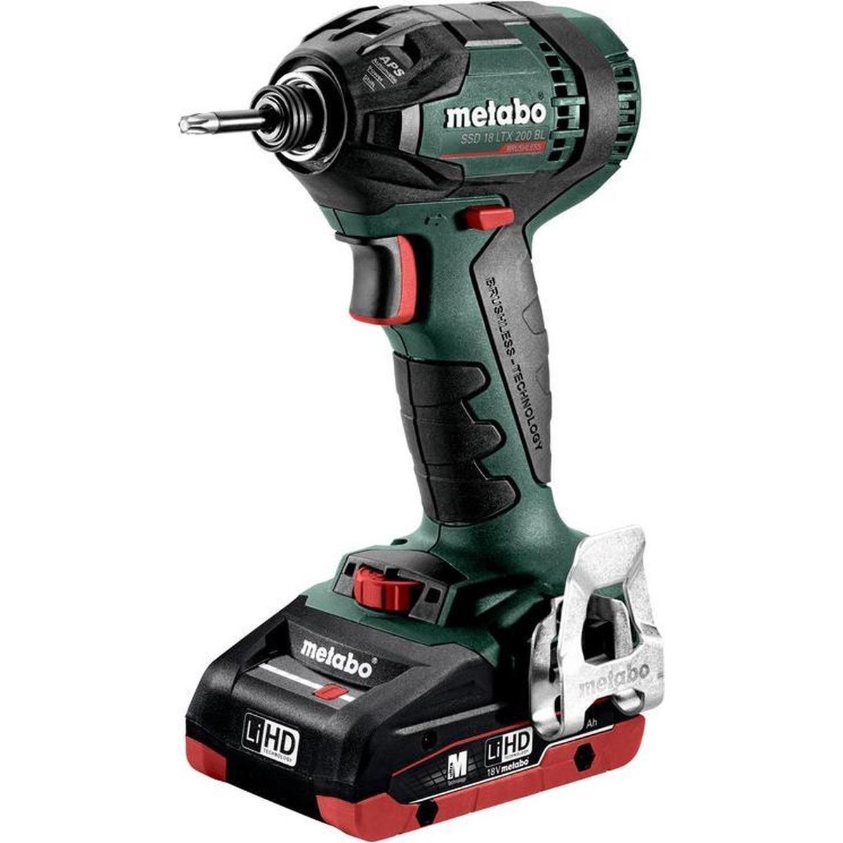 Metabo, Trapano + Avvitatore a batteria, SSD 18 LTX 200 BL