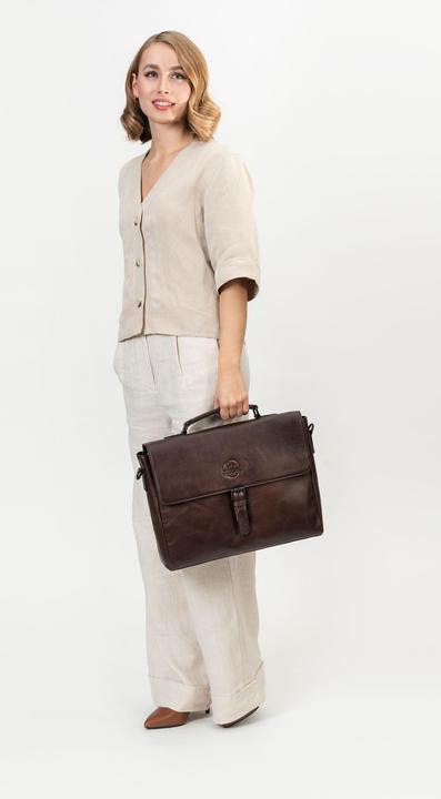 Produktbild Farmhood Memphis Aktentasche Leder 39 cm