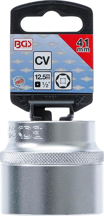 Image du produit BGS Douille pour clé, six pans 12,5 mm (1/2") 41 mm (41 mm)