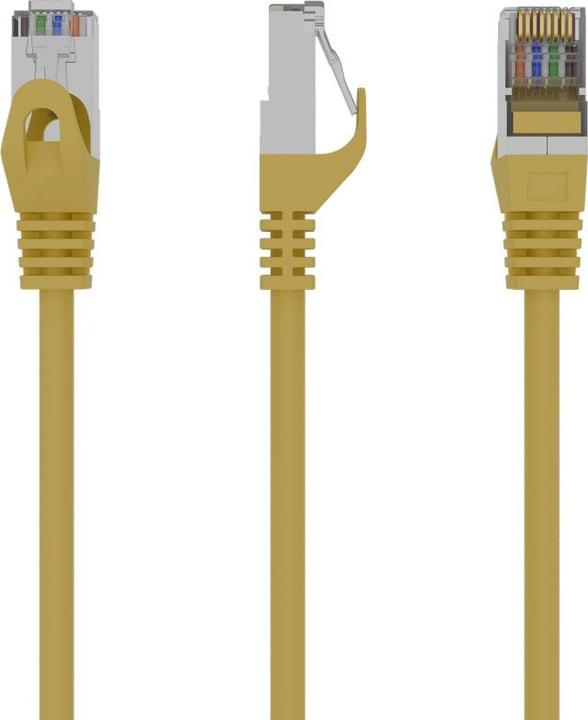 Actual product image Gembird * Patch cable Cat.6 FTP 1m / yellow (F/UTP, CAT6, 1 m)