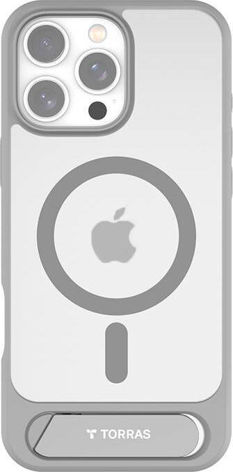 Produktbild Torras Etui Pstand Series dla iPhone 16 ProMax (Szare) (Apple iPhone 16 Pro Max)