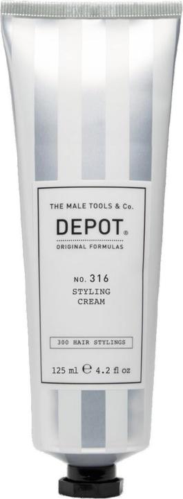 Actual product image Depot No.316 STYLING CREAM (125ml) (Hair paste, 125 ml)