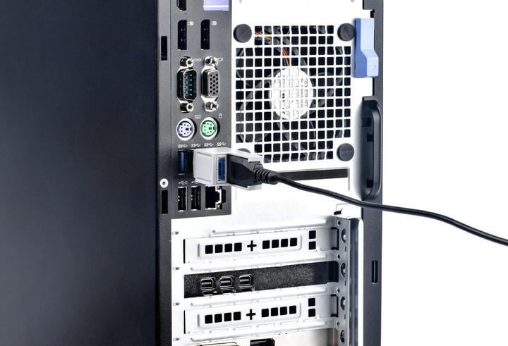 Actual product image Smart Keeper SmartKeeper Basic "USB Cable" Lock yellow