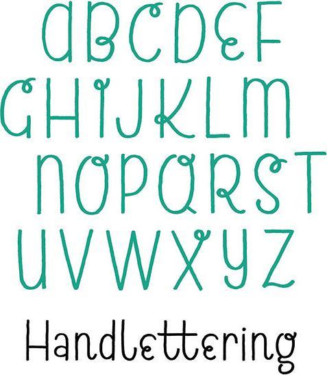 Produktbild Handlettering All you need. Die schönsten Alphabete und Schmuckelemente (Deutsch, frechverlag, 2019)