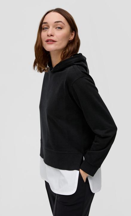 Produktbild s.Oliver Sweatshirt Sweatshirt mit Layering-Detail (34)