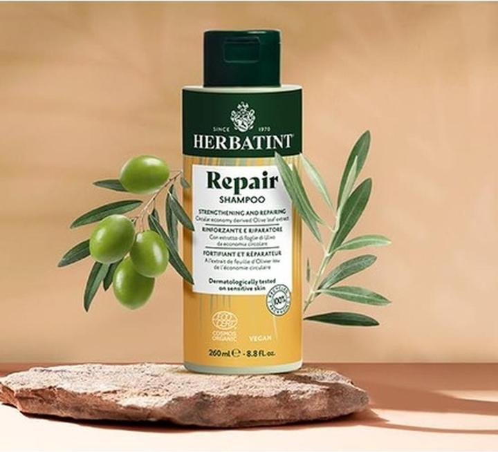 Immagine prodotto Herbatint Shampoo Riparatore 260ml Shampoo bio-certificato per capelli stressati e danneggiati 98% Ingr. (260 ml, Shampoo liquido)