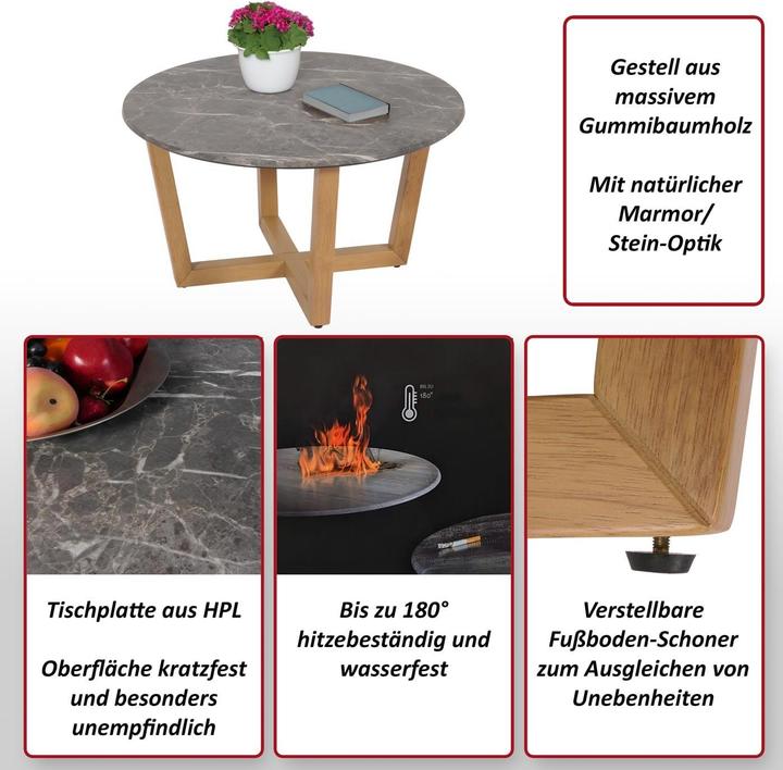 Produktbild JOHN316 Couchtisch (80 x 80 x 46 cm)