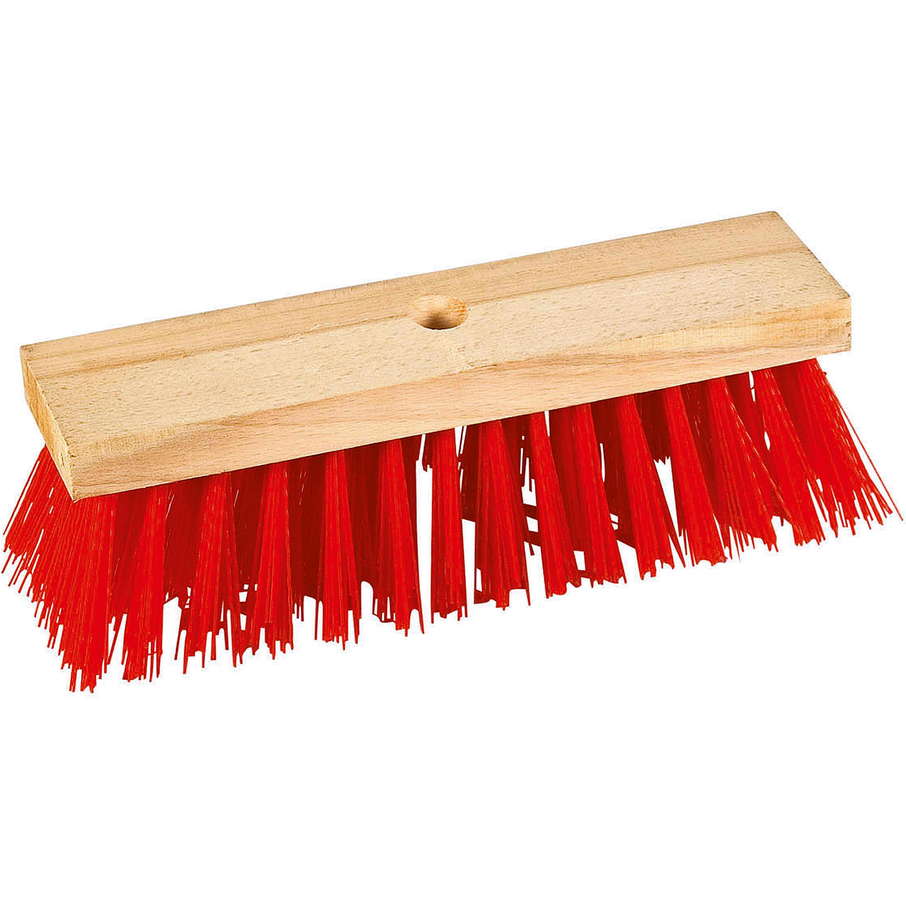 10x Nölle Strassenbesen Holz/Elaston 32cm, Reinigungsutensil