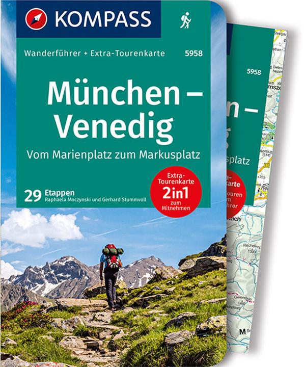 Actual product image Wanderführer München, Venedig, Vom Marienplatz zum Markusplatz (German, Gerhard Stummvoll, 2020)