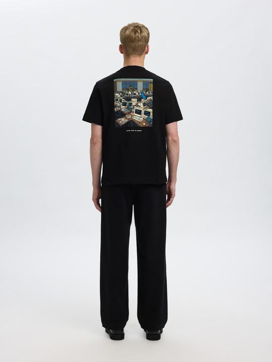 Actual product image Selected Homme Bedrucktes Regular Fit T-Shirt (L)