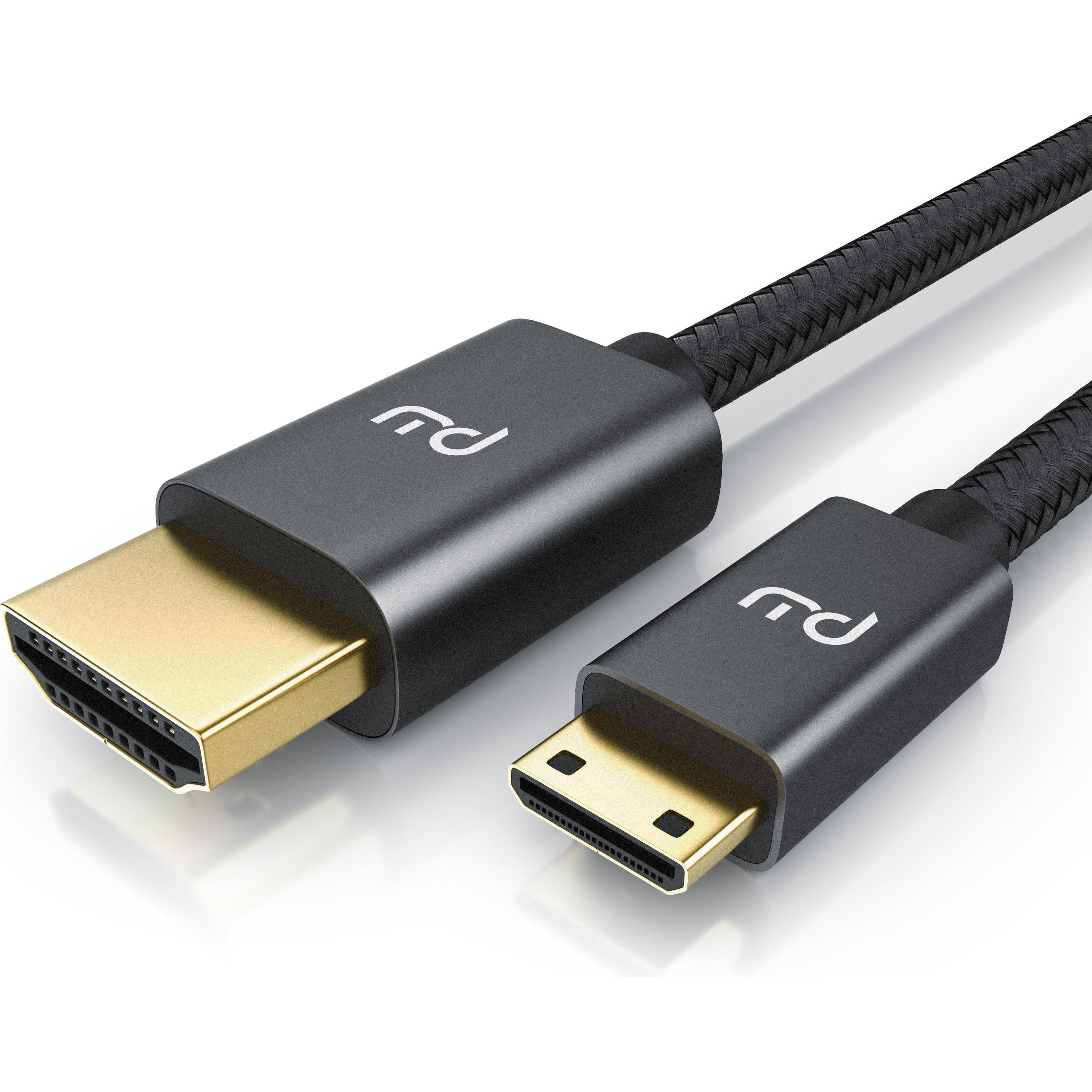 Thumbnail - Primewire Mini HDMI auf HDMI Kabel, Typ C auf Typ A, 4K miniHDMI Adapterkabel 3840 x 2160 @ 60 Hz, HDR, ARC (2 m, HDMI),...