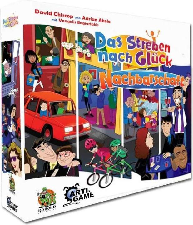 Actual product image Kobold The Pursuit of Happiness: Nachbarschaftt, board game for 1 - 4 players, a (German)