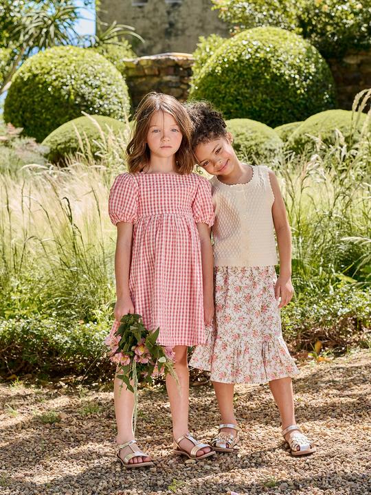 Produktbild Vertbaudet Bedruckter Midirock Mädchen (122)