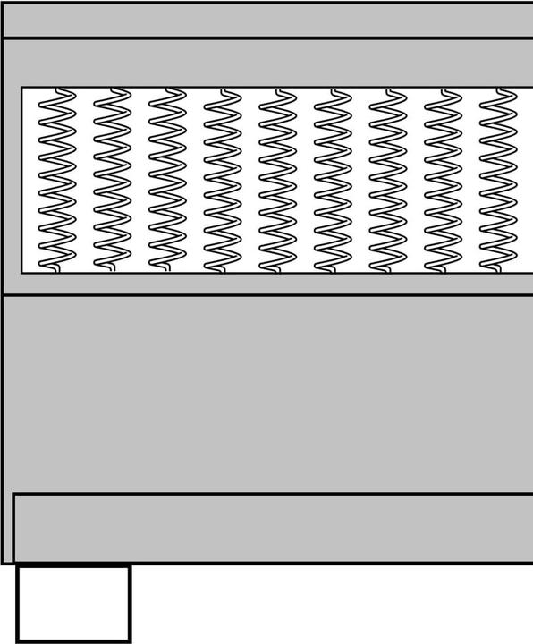 Produktbild vidaXL Boxspringbett (180 x 200 cm)