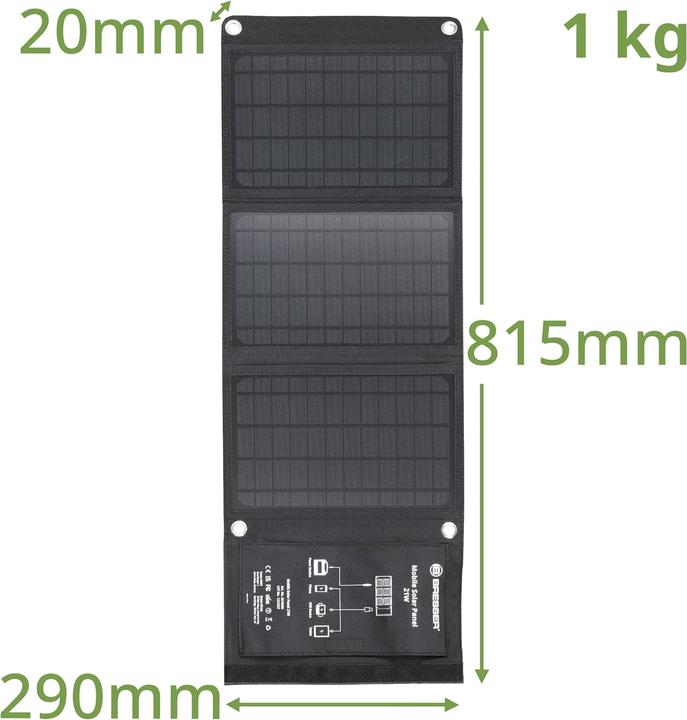 Productafbeelding Bresser Zonnelader (21 W, 1 kg)