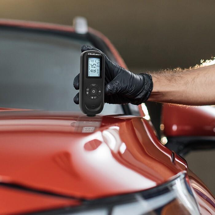 Produktbild Qoltec Schichtdickenmessgerät mit LCD 0-2000 μm