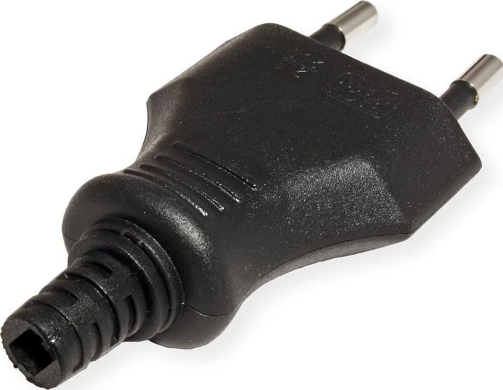Produktbild Bachmann 2P Elektrischer Netzstecker (schwarz) (CEE 7/16)