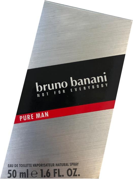 Actual product image Bruno Banani Pure Man (Eau de toilette, 50 ml)