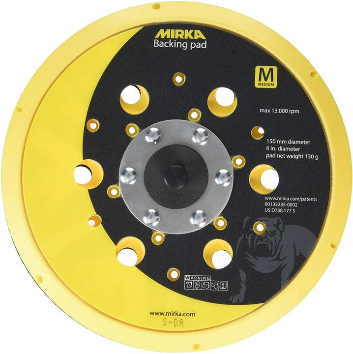 Actual product image Mirka 8292605011 Abranet 516 inch Grip 48L Medium sanding disc, 150 mm (MEDIUM)