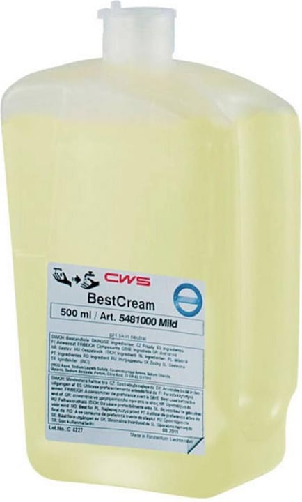 Produktbild CWS Seifenkonzentrat, für Spender, VE 12 Flaschen à 0,5 l (Handseife Nachfüllpackung, 500 ml)