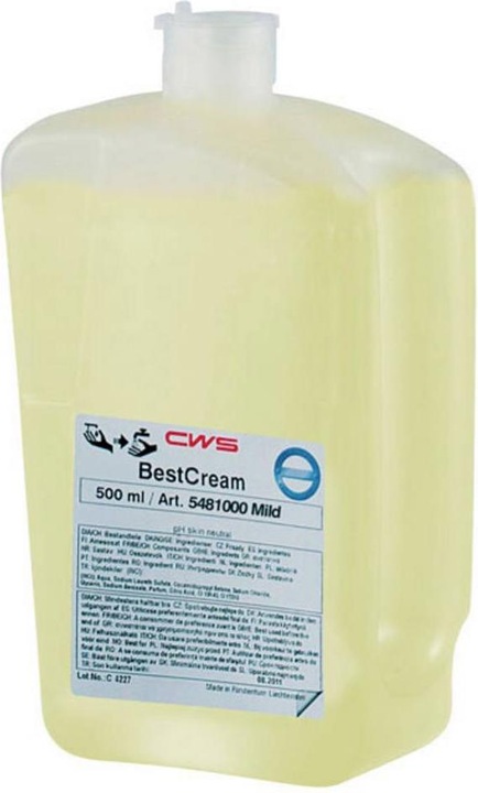 Actual product image CWS Soap concentrate, for dispenser, pack of 12 bottles, 0.5 l each. (refill, 500 ml)