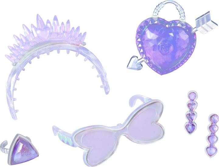 Actual product image Nobrand Rainbow High Crystal Fashion Doll Violet