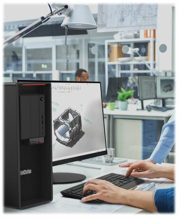 Produktbild Lenovo ThinkStation P620 Tower (1000 GB, 64 GB, AMD Ryzen ThreadRipper PRO 5945WX, RTX A4000 Ada)