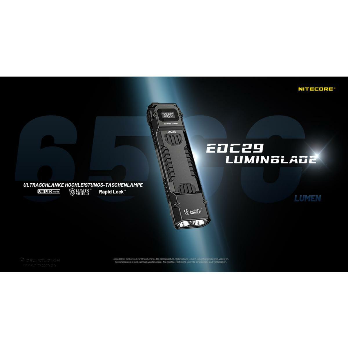 Thumbnail - Nitecore, Taschenlampe, EDC29 (13.30 cm, 6500 lm)