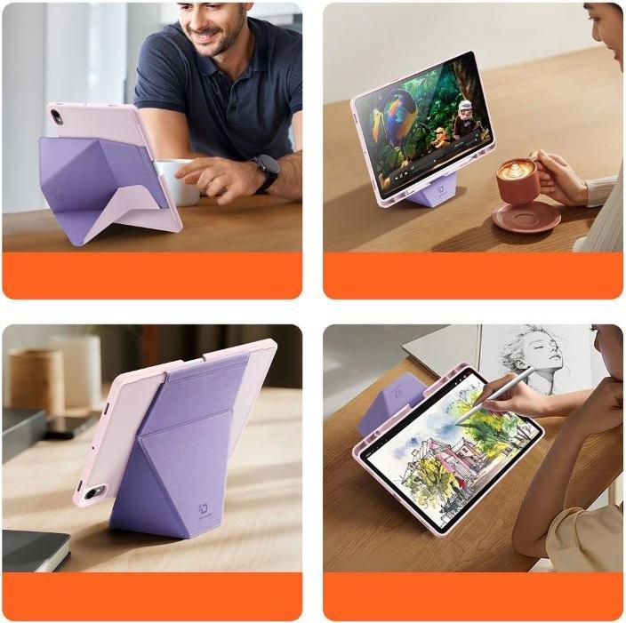 Produktbild Samsung Galaxy Tab S11- Ducis Vers Series, aufstellbares Flip-Etui, Pink (Samsung Galaxy Tab S11)