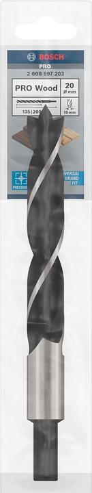 Produktbild Bosch Professional Zubehör PRO Wood Holzspiralbohrer, 20 x 140 x 200 mm (20 mm)