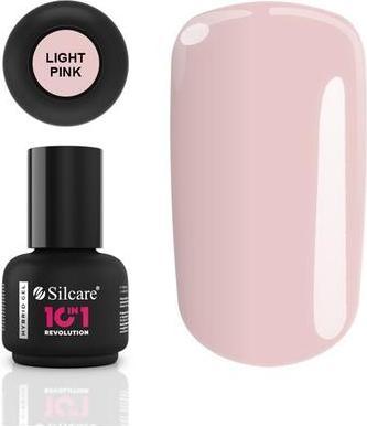 Actual product image Silcare 10in1 Revolution Hybrid Gel Nail Polish 10 In 1 Light Pink 15g (Light Pink, Gel-Effect Nail Polish)